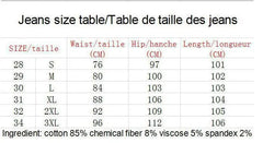 2026 New Jeans Men Fashion Hole Streetwear Jeans Denim Pants For Men