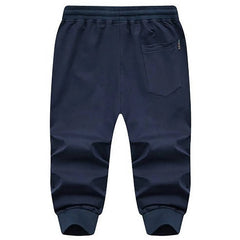 Men's Jogging Bottoms Cotton Hiking Trousers Outdoor Workout Gym Short