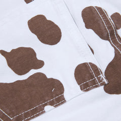 Fashion Cow Printing Denim Shorts For Women Jeans Shorts Hot Pants