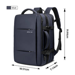 Heroic Knight Travel Backpack Men Business Waterproof Backpack Bag