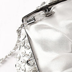 Women's Retro Small Totes Evening Bags Beaded Embroidered Ladies Handbags