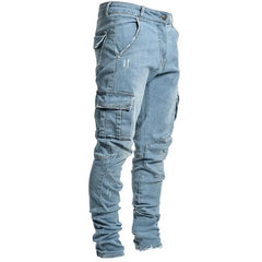 2026 New Jeans Men Fashion Hole Streetwear Jeans Denim Pants For Men