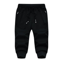 Men's Jogging Bottoms Cotton Hiking Trousers Outdoor Workout Gym Short