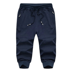 Men's Jogging Bottoms Cotton Hiking Trousers Outdoor Workout Gym Short