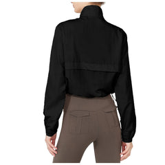 Women Autumn Windproof Waterproof Jacket Uv Resistant Fitness Tops