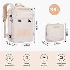 Travel Backpack for Women Men Waterproof Laptop Backpack
