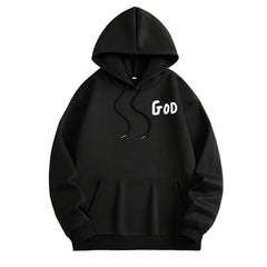Hot Sale Christian God Printed Hoodie for Men High Quality Hooded Long Top