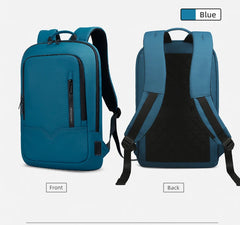 Heroic Knight Men Business Backpack Multifunction Slim Laptop Bag