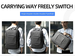 Heroic Knight Travel Backpack Men Business Waterproof Backpack Bag