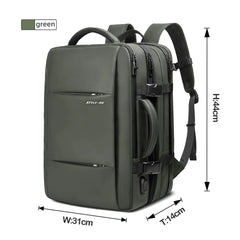 Heroic Knight Travel Backpack Men Business Waterproof Backpack Bag