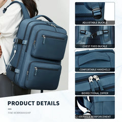Large Travel Backpack for Women Men Cabin Bag Multifunctional Backpack
