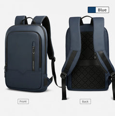 Heroic Knight Men Business Backpack Multifunction Slim Laptop Bag
