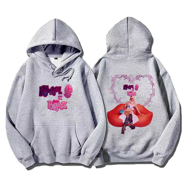 Karol G Bratz Hoodies Fashion 90s Y2k Women Sweatshirts Sweet Girls