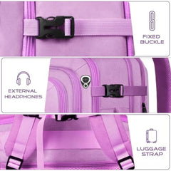 Travel Backpack for Women Expanable Carry on Backpack Waterproof Business