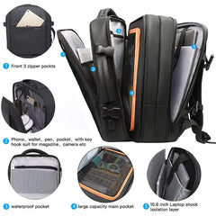Heroic Knight Travel Backpack Men Business Waterproof Backpack Bag