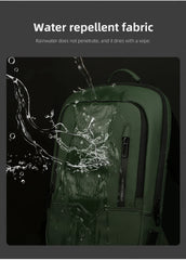 Heroic Knight Men Business Backpack Multifunction Slim Laptop Bag