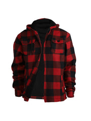 Men's high-end fashionable casual windproof and hooded winter jacket