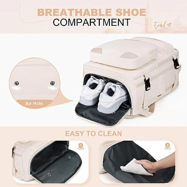 Travel Backpack for Women Men Waterproof Laptop Backpack