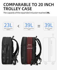 Heroic Knight Travel Backpack Men Business Waterproof Backpack Bag