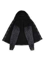 Men's high-end fashionable casual windproof and hooded winter jacket